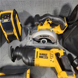 HOUSTON LOCATION - AS-IS (APPEARS LIKE NEW) DEWALT 20V MAX Lithium-Ion Cordless 9-Tool Combo Kit