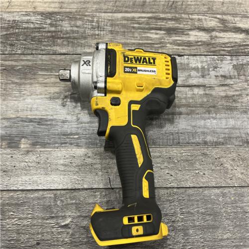 AS-IS DeWalt 20-Volt MAX XR Lithium-Ion Brushless Cordless 1/2 in. Impact Wrench with Detent Pin Anvil (Tool-Only)