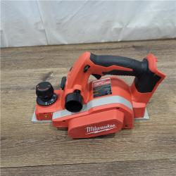 AS-IS Milwaukee M18 18-Volt Lithium-Ion Cordless 3-1/4 in. Planer (Tool-Only)