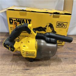 AS IS DEWALT 20V Lithium-Ion Cordless Dry Hand Vacuum kit  (Tool Only)