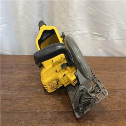 AS-ISDEWALT FLEXVOLT 60V MAX Cordless Brushless 7-1/4 in. Wormdrive Style Circular Saw (Tool Only)