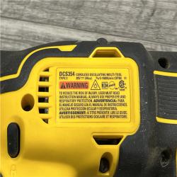 AS-IS DEWALT Atomic 20-Volt Lithium-Ion Oscillating Tool Kit with 3 Ah Battery