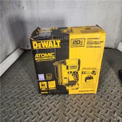 HOUSTON LOCATION - AS-IS ATOMIC 20V MAX Lithium Ion Cordless 23 Gauge Pin Nailer Kit with 2.0Ah Battery and Charger