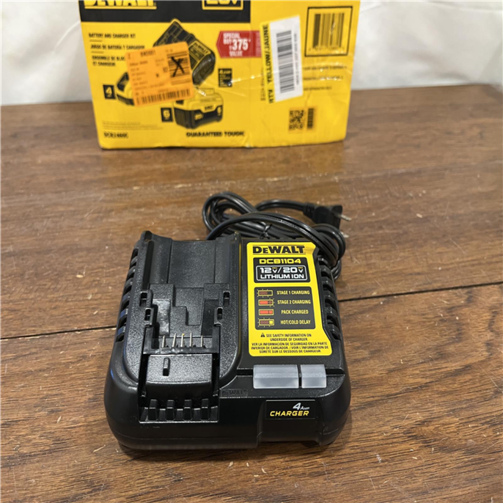 DEWALT 20V MAX Lithium-Ion 6.0Ah and 4.0Ah Battery and Charger Starter Kit