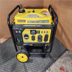 HOUSTON LOCATION - AS-IS CHAMPION 5300/4250-Watt Gasoline and Propane Powered Dual Fuel Portable Generator with CO Shield