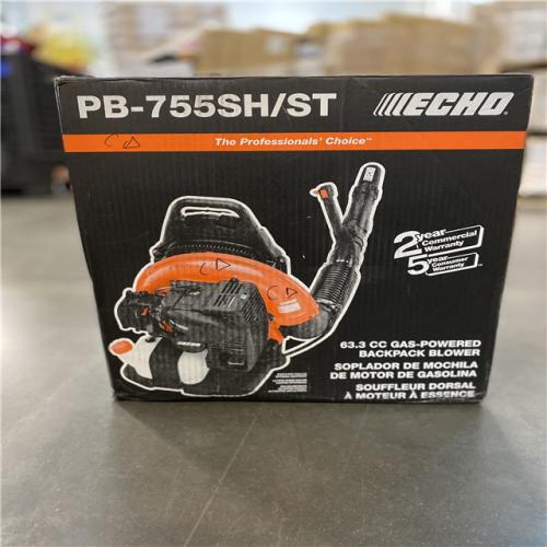 NEW! - ECHO 233 MPH 651 CFM 63.3cc Gas 2-Stroke Backpack Leaf Blower with Tube Throttle