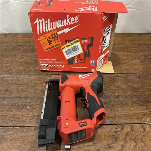 AS-ISMilwaukee 2540-20 12V 23 Gauge Cordless Pin Nailer (Tool Only)