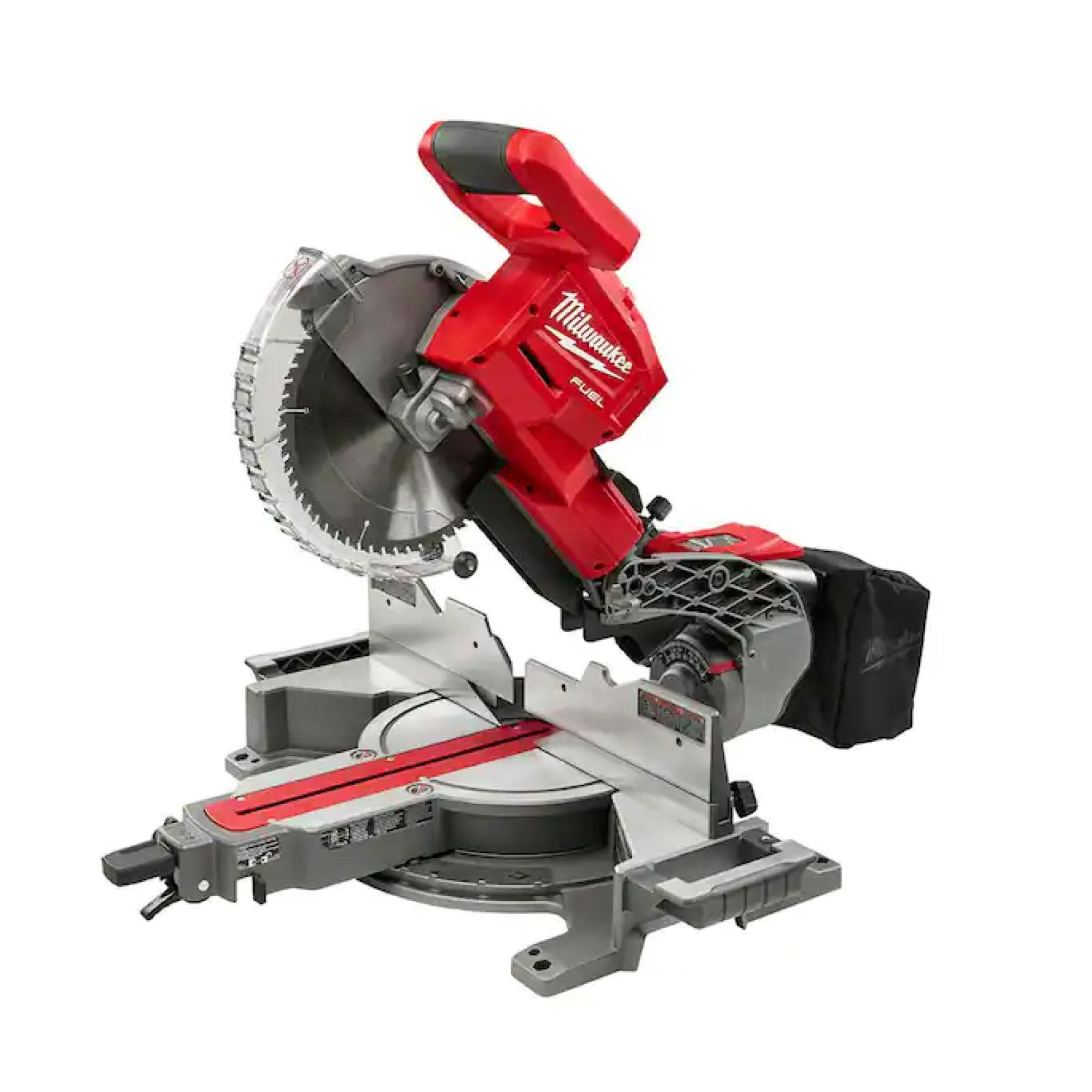 NEW! - Milwaukee M18 FUEL 18V Lithium-Ion Brushless Cordless 10 in. Dual Bevel Sliding Compound Miter Saw (Tool-Only)