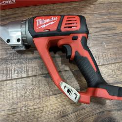 AS-IS Milwaukee M18 18-volt Lithium-ion Cordless 18-gauge Double Cut Metal Shear  Bare Tool