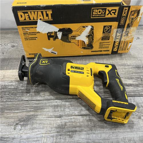 AS-IS DEWALT 20V MAX XR Cordless Brushless Reciprocating Saw (Tool Only)