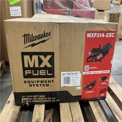 Milwaukee MX FUEL Lithium-Ion Cordless 14 in. Cut Off Saw Kit with (2) Batteries and Charger