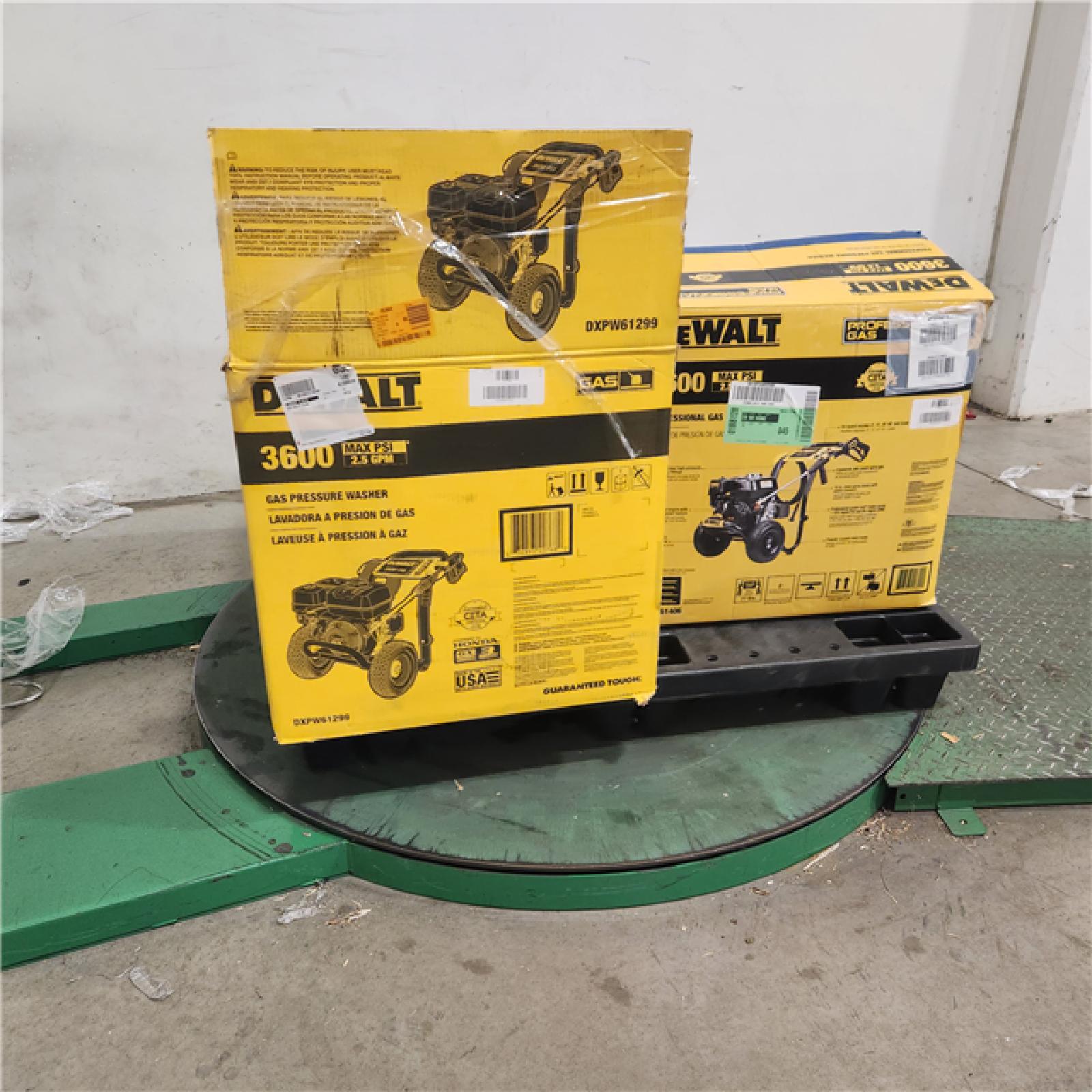 Dallas Location - As-Is Dewalt GAS PRESSURE WASHER (Lot Of 3)