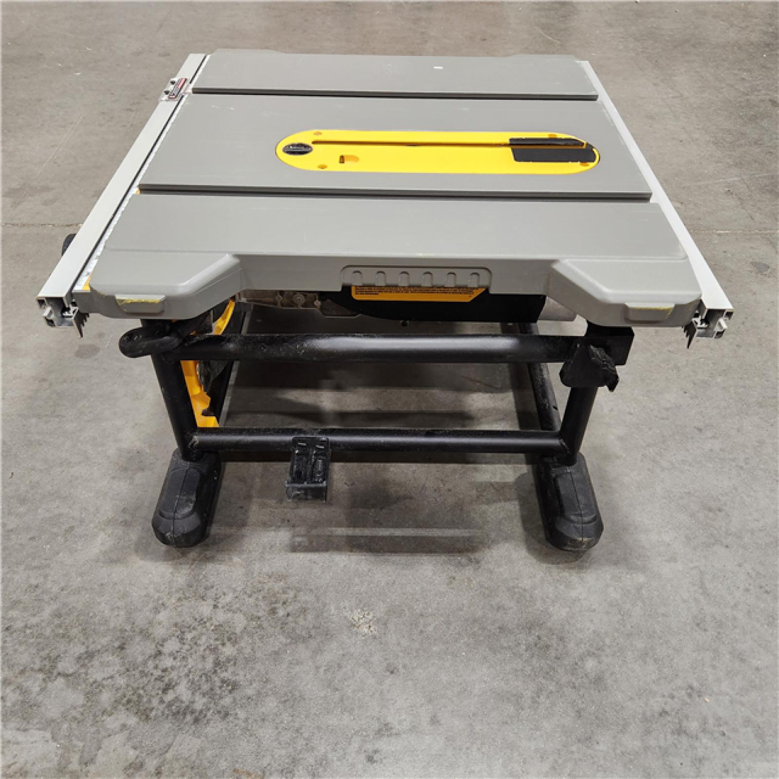 AS-IS DEWALT 15 Amp Corded 8-1/4 in. Compact Portable Jobsite Table Saw