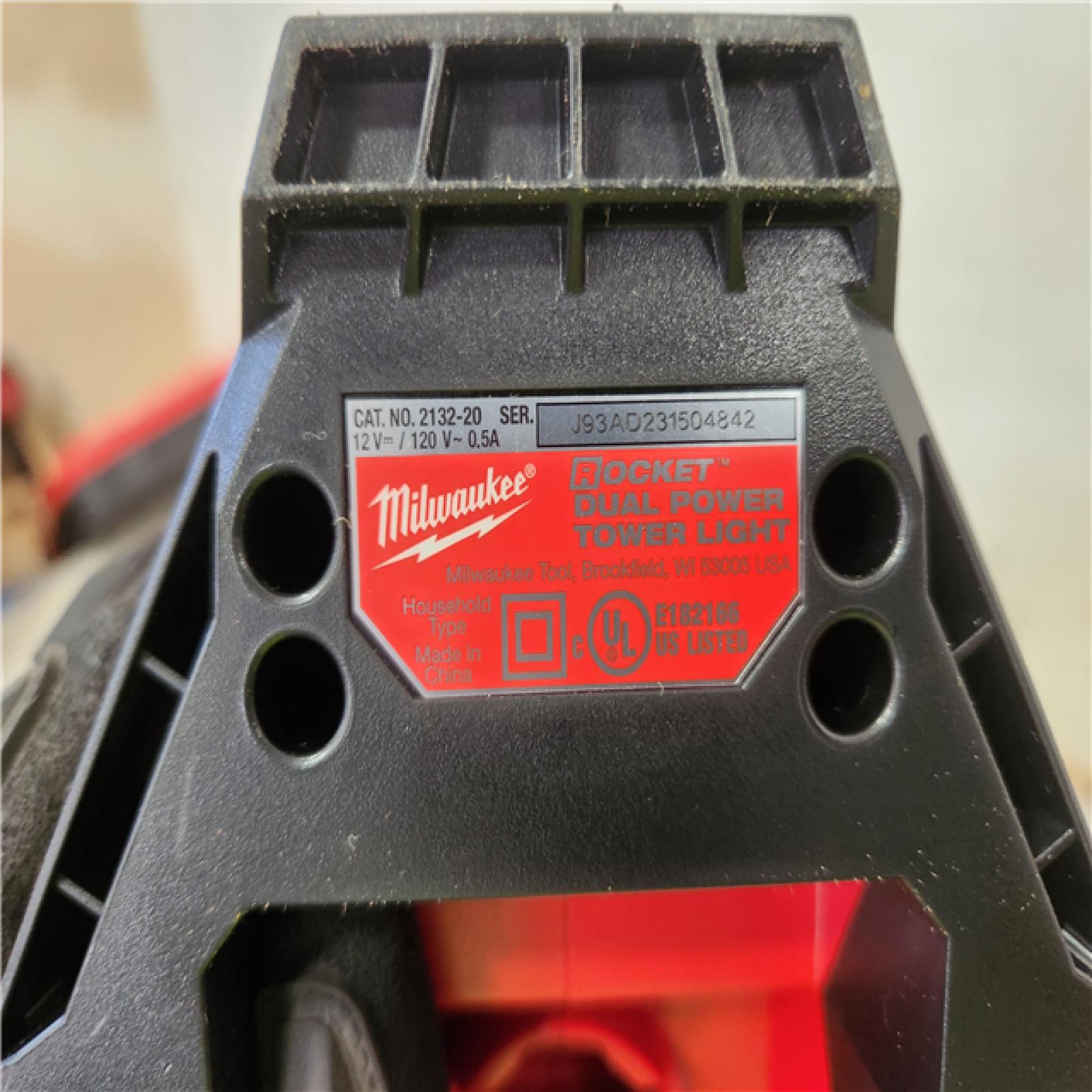 Phoenix Location  Milwaukee M12 12-Volt Lithium-Ion Cordless 1400 Lumen ROCKET LED Stand Work Light (Tool-Only)