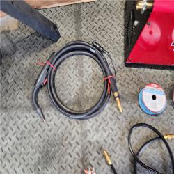 HOUSTON LOCATION - AS-IS Lincoln Electric Single Phase 140 Amp DC 115V Flux-Core & Stick MIG Welder - 90A/19V/20% Duty Cycle, 10.15 Long | Part #K2697-1