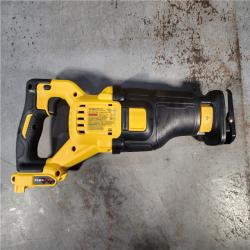 HOUSTON LOCATION - AS-IS (APPEARS LIKE NEW) DeWalt DCS389B FLEXVOLT 60V MAX Cordless Brushless Reciprocating Saw (Tool-Only)