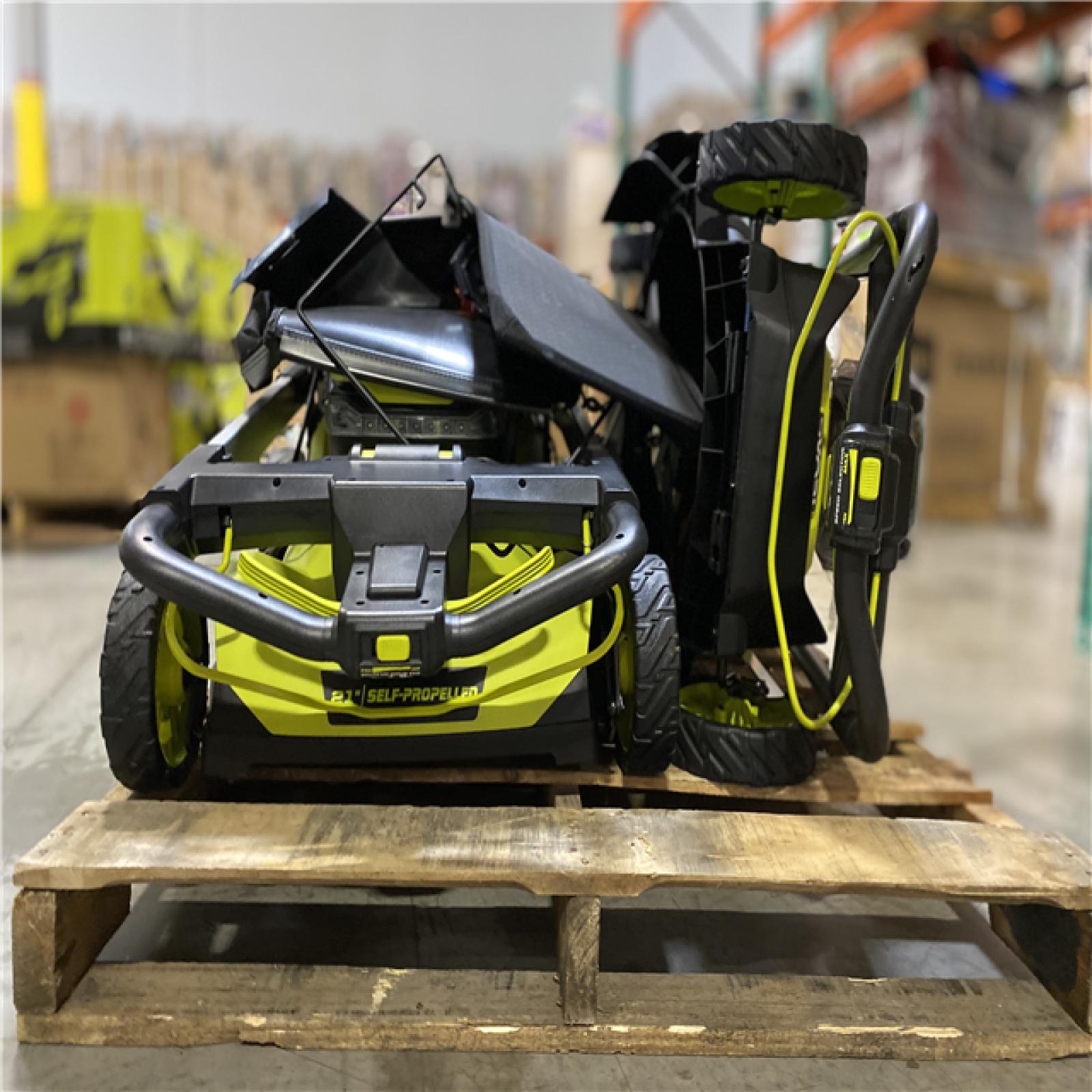 DALLAS LOCATION - RYOBI MOWER PALLET - (2 UNITS)