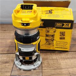 AS-IS Dewalt 20V MAX XR Brushless Cordless Compact Router (Tool Only)