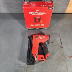 HOUSTON LOCATION - AS-IS (APPEARS LIKE NEW) M12 FUEL 12-Volt Lithium-Ion Brushless Cordless 18-Guage Compact Brad Nailer (Tool Only)