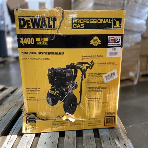 DALLAS LOCATION - DEWALT 4400 PSI 4.0 GPM Cold Water Gas Pressure Washer