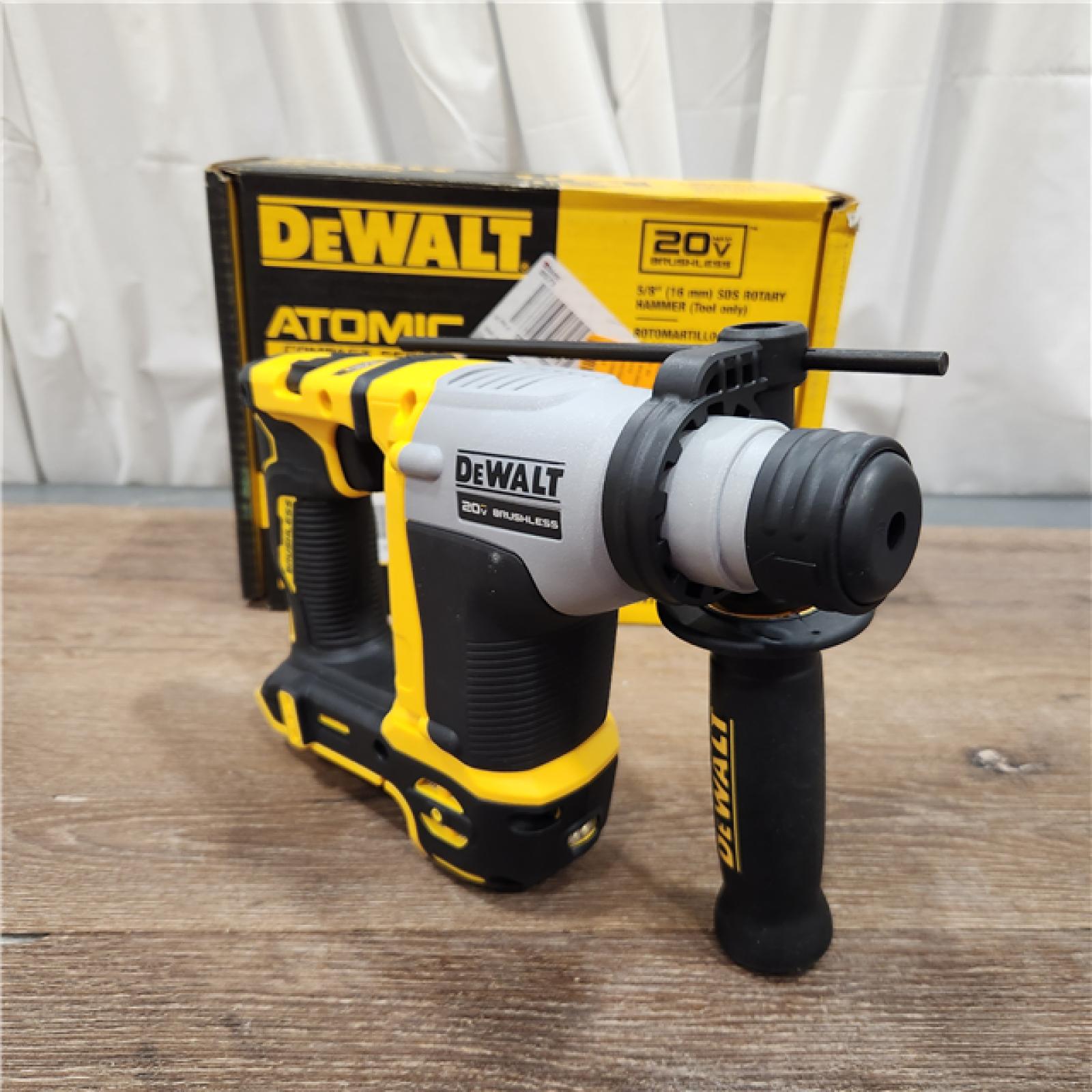 AS-IS Dewalt DCH172B MAX Atomic 20V 5/8 Inch Brushless Cordless SDS Plus Rotary Hammer (Tool Only)