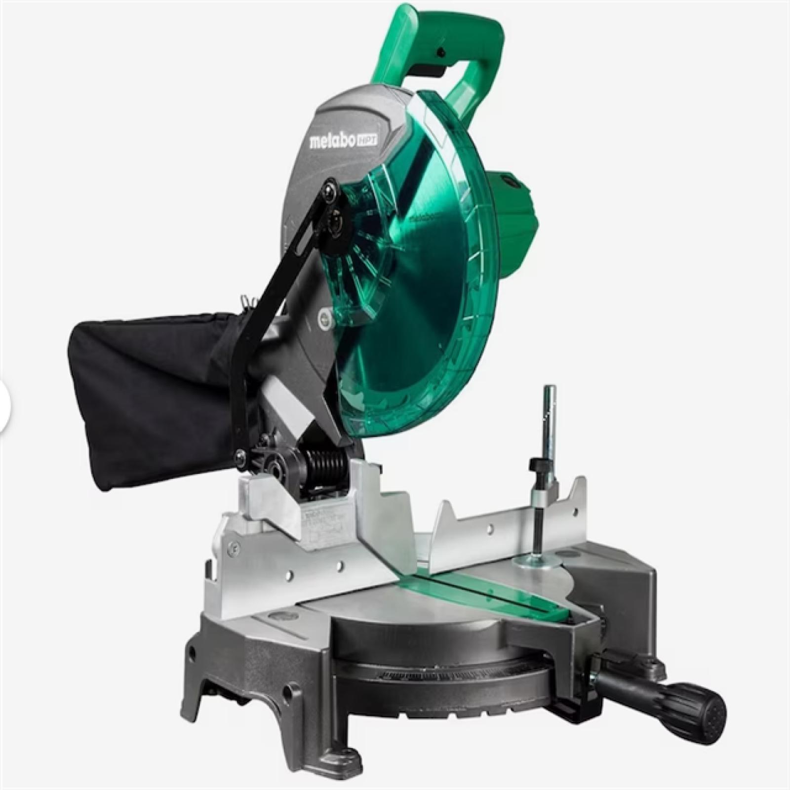 DALLAS LOCATION - Metabo HPT 10-in 15-Amp Single Bevel Compound Corded Miter Saw PALLET - (9 UNITS)