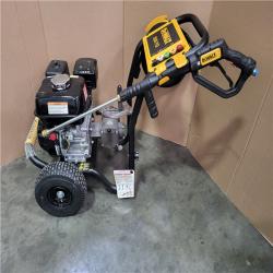 CALIFORNIA AS-IS DEWALT HIGH PERFORMANCE EASY START HONDA GX 200 3600 PSI GAS PRESSURE WASHER