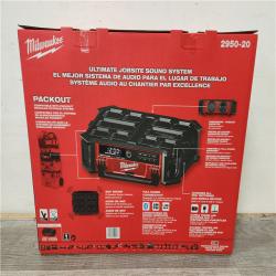 Phoenix Location NEW Milwaukee M18 Lithium-Ion Cordless PACKOUT Radio/Speaker with Built-In Charger