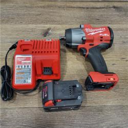 AS-IS Milwaukee 2967-21B M18 FUEL 1/2 High Torque Impact Wrench W/ Friction Ring 5.0Ah Kit