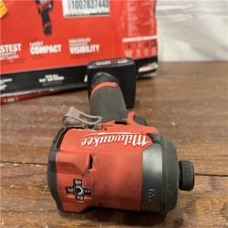 AS-ISMilwaukee M12 FUEL 12-Volt Lithium-Ion Brushless Cordless 1/4 in. Hex Impact Driver Compact Kit