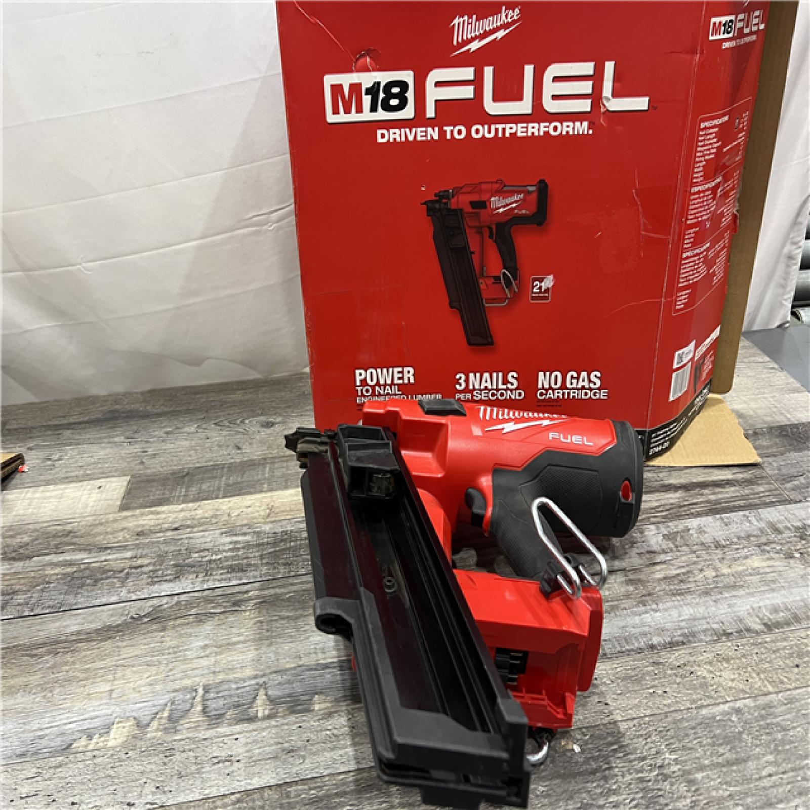 AS-IS Milwaukee 2744-20 M18 FUEL 21-Degree Cordless Framing Nailer (Tool Only)