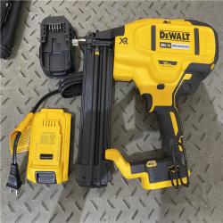 Houston location AS-IS DEWALT 20V MAX XR 18 Gauge Brad Nailer Kit