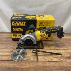 AS IS DEWALT ATOMIC 20V MAX Cordless Brushless 4-1/2 in. Circular Saw (Tool Only)