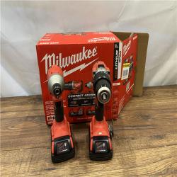 AS-ISMilwaukee M18 Compact Brushless 2-Tool Combo Kit