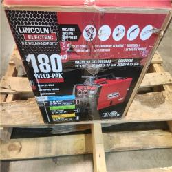 California AS-IS Lincoln Eletectric 180 Amp Weld Pak 180 HD