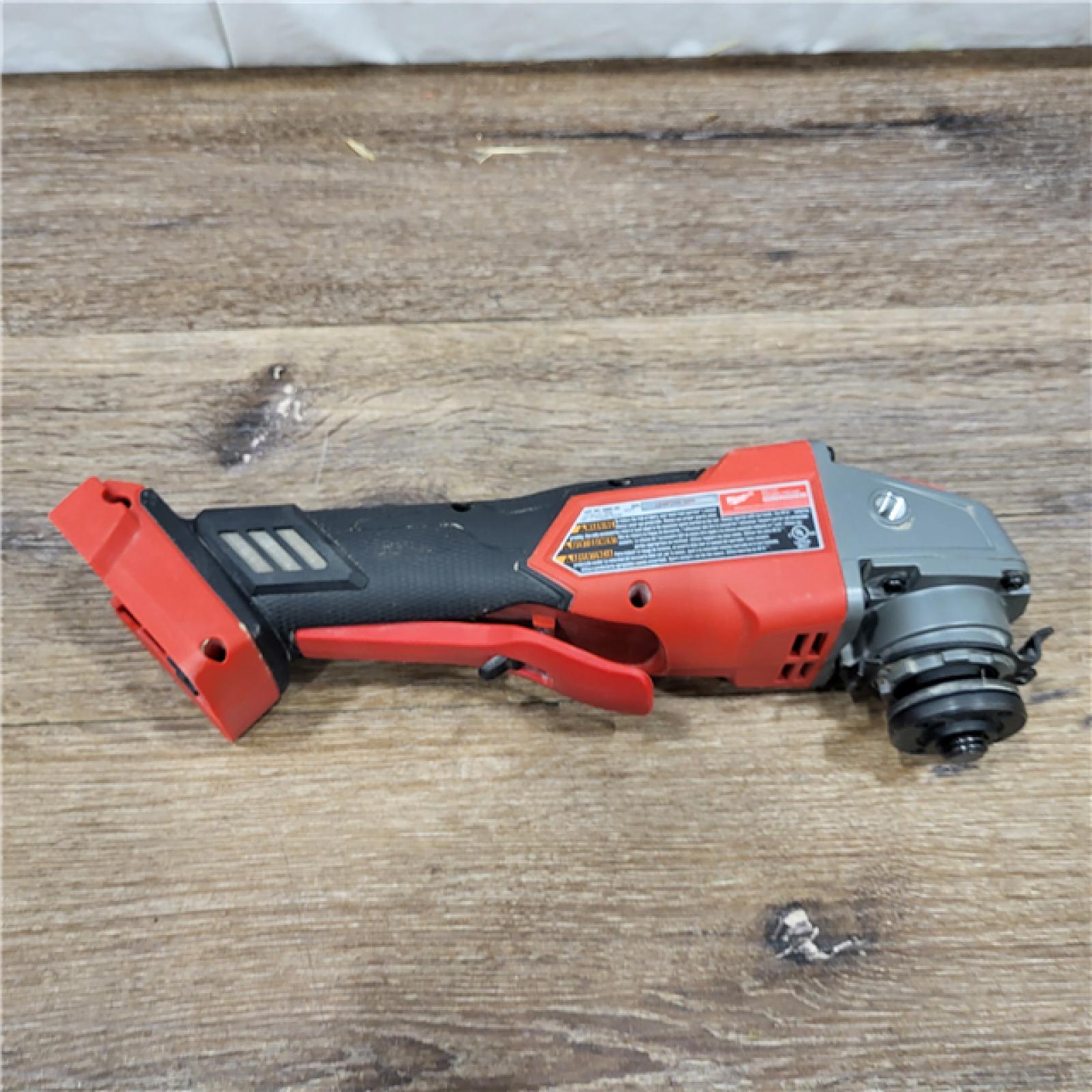 AS-IS Milwaukee 2880-20 M18 FUEL 18-Volt Lithium-Ion Brushless Cordless 4-1/2 in./5 in. Grinder W/Paddle Switch (Tool-Only)