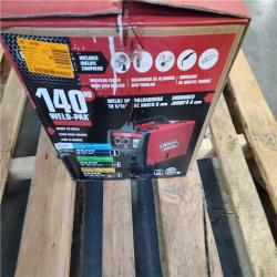 California AS-IS Lincoln Eletectric 140 Amp Weld Pak 140 HD