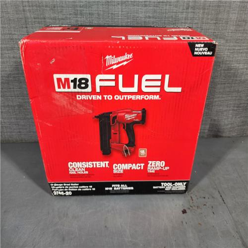 HOUSTON LOCATION - AS-IS Milwaukee M18 Fuel 18V Brushless 18-Gauge Brad Nailer 2746-20 (Bare Tool)