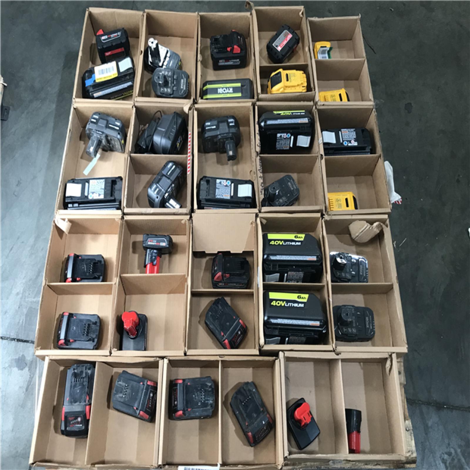 California AS-IS Battery Pallet