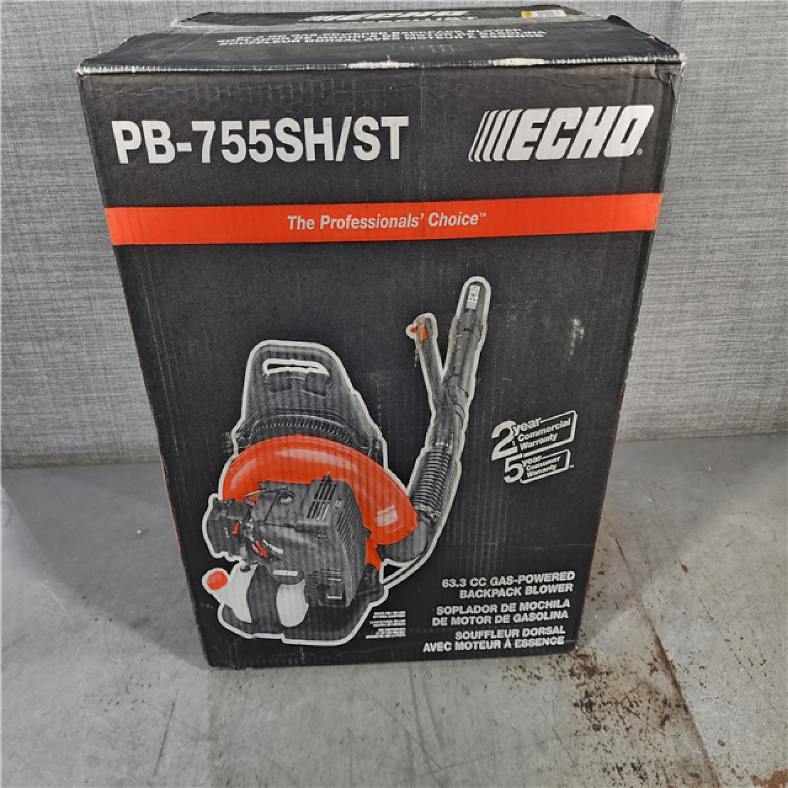 HOUSTON LOCATION - AS-IS ECHO 233 MPH 651 CFM 63.3cc Gas 2-Stroke Backpack Leaf Blower with Tube Throttle