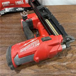 AS-ISMilwaukee 2744-20 M18 FUEL 3-1/2 in. 18-Volt 21-Degree Lithium-Ion Brushless Cordless Framing Nailer (Tool-Only) (Refurbished)