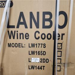 Phoenix Location SEALED LANBO 23 in. 171-Bottle Stainless Steel Single Zone Wine Refrigerator