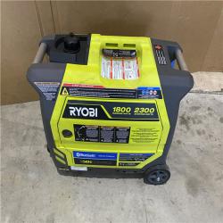 Houston location AS-IS RYOBI 2,300-Watt Recoil Start Bluetooth Super Quiet Gasoline Powered Digital Inverter Generator with CO Shutdown Sensor