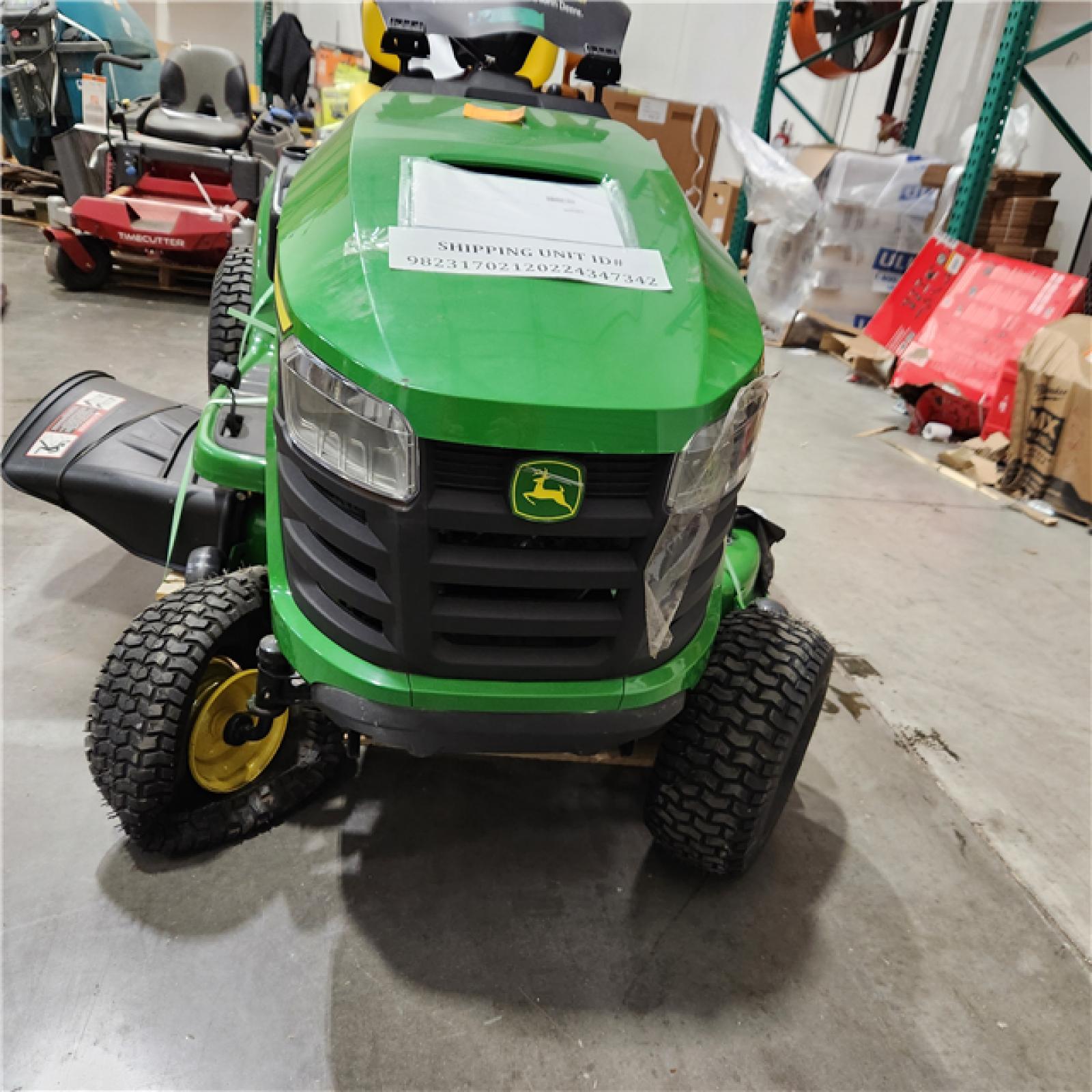 Dallas Location - As-Is John Deere S120 42 in. 22 HP V-Twin Gas Hydrostatic Riding Lawn Mower