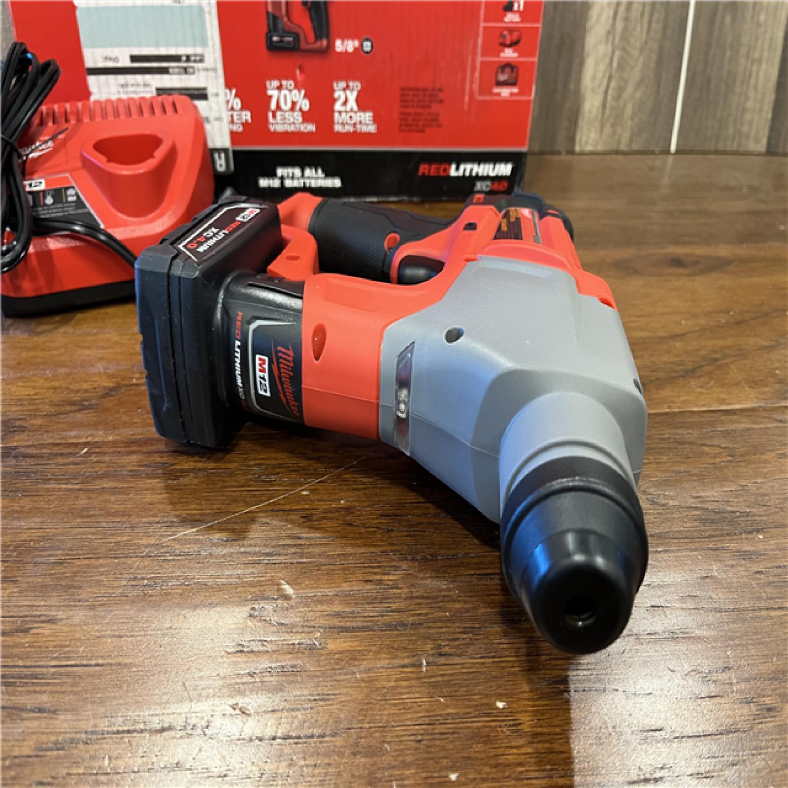 AS-IS Milwaukee Cordless 5/8 in. SDS-Plus Rotary Hammer Kit