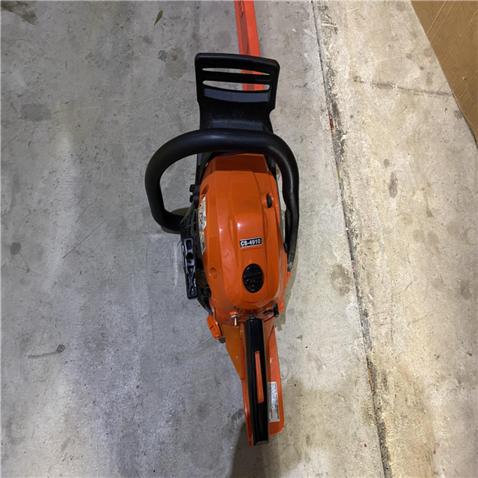 Houston location AS-IS ECHO 20 in. 50.2 Cc 2-Stroke Gas Rear Handle Chainsaw