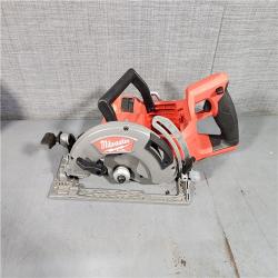 HOUSTON LOCATION - AS-IS Milwaukee 2830-20 Rear Handle Circular Saw M18 FUEL 7-1/4  Cordless Brushless Tool Only