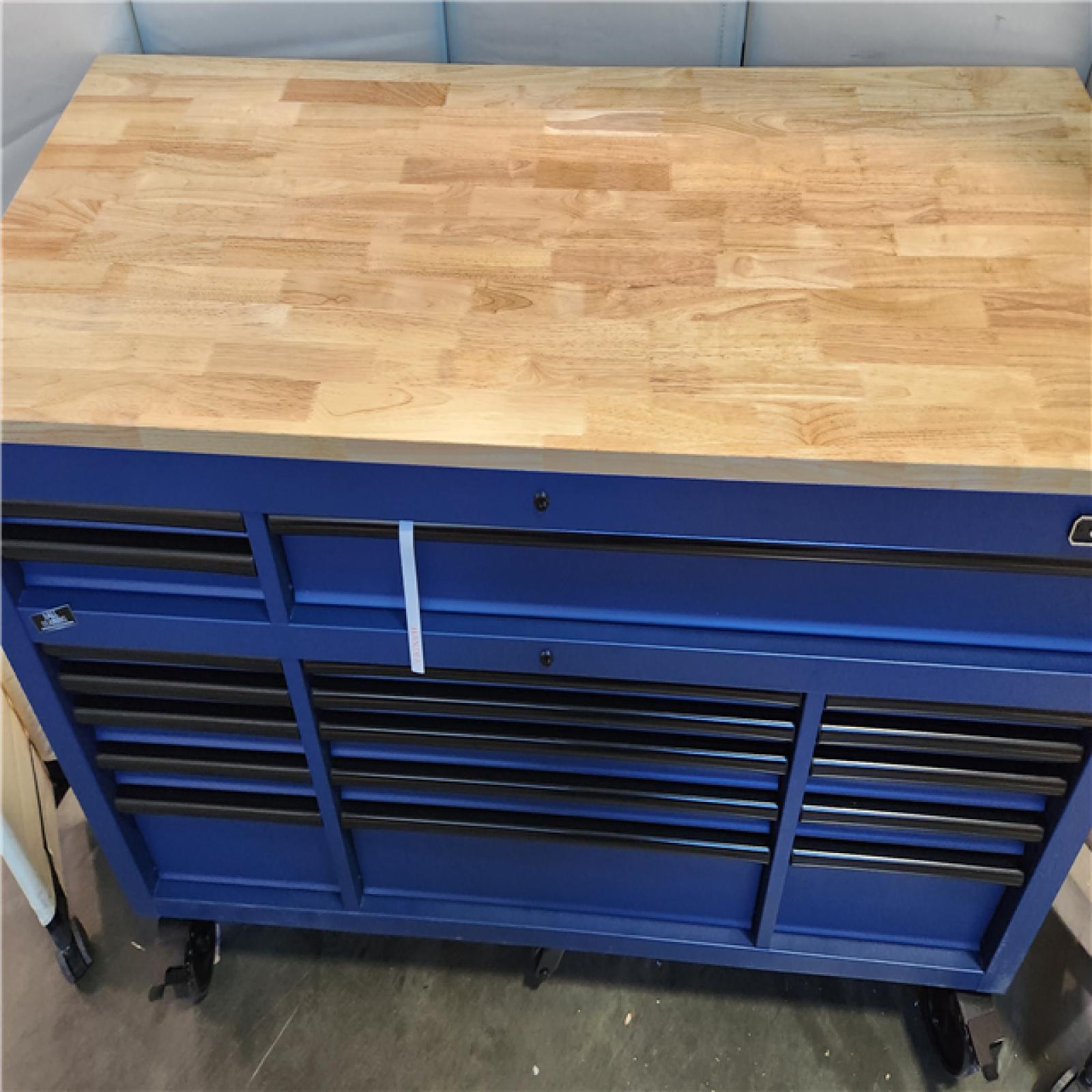 California AS-IS Husky 72 In. 18-Drawer Mobile Workbench