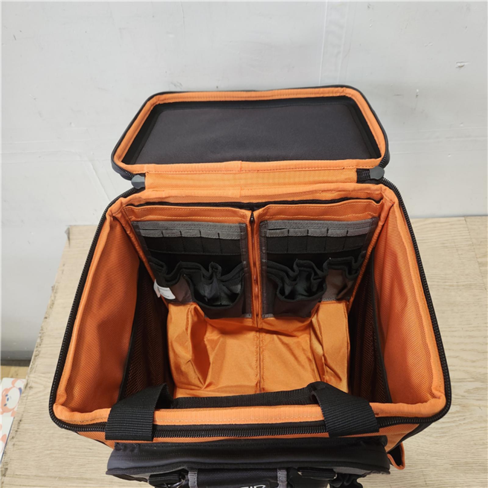 Phoenix Location NEW RIDGID 17 in. 64 Pocket Professional Grade Rolling Tool Bag