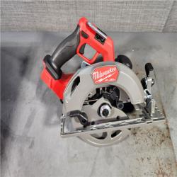 HOUSTON LOCATION - AS-IS Milwaukee M18 FUEL 18V Lithium-Ion Brushless Cordless 7-1/4 in. Circular Saw (Tool-Only)